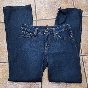 Pure color jeans women's size 27 vogue EUC professional hem see note